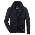 Gefütterte Baumwolljacke für Herren – Ansicht 2