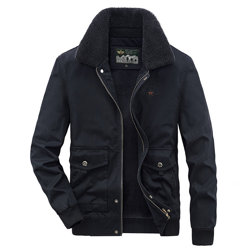Freizeitjacke aus Baumwolle mit vielen Taschen