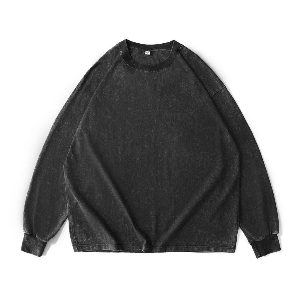 Locker geschnittenes Langarmshirt für Herren – Bild 4 | LuxeStyle