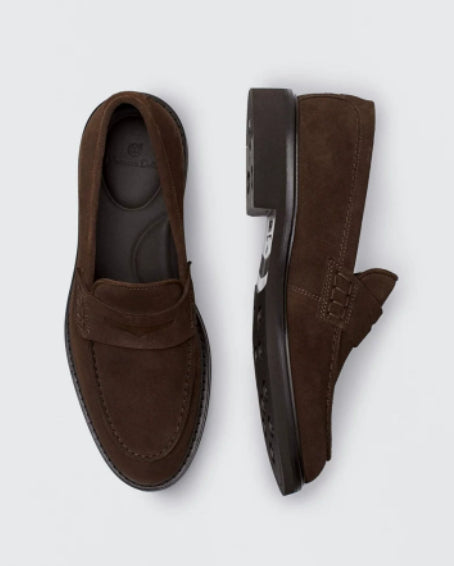 Leder Slip-On Schuhe