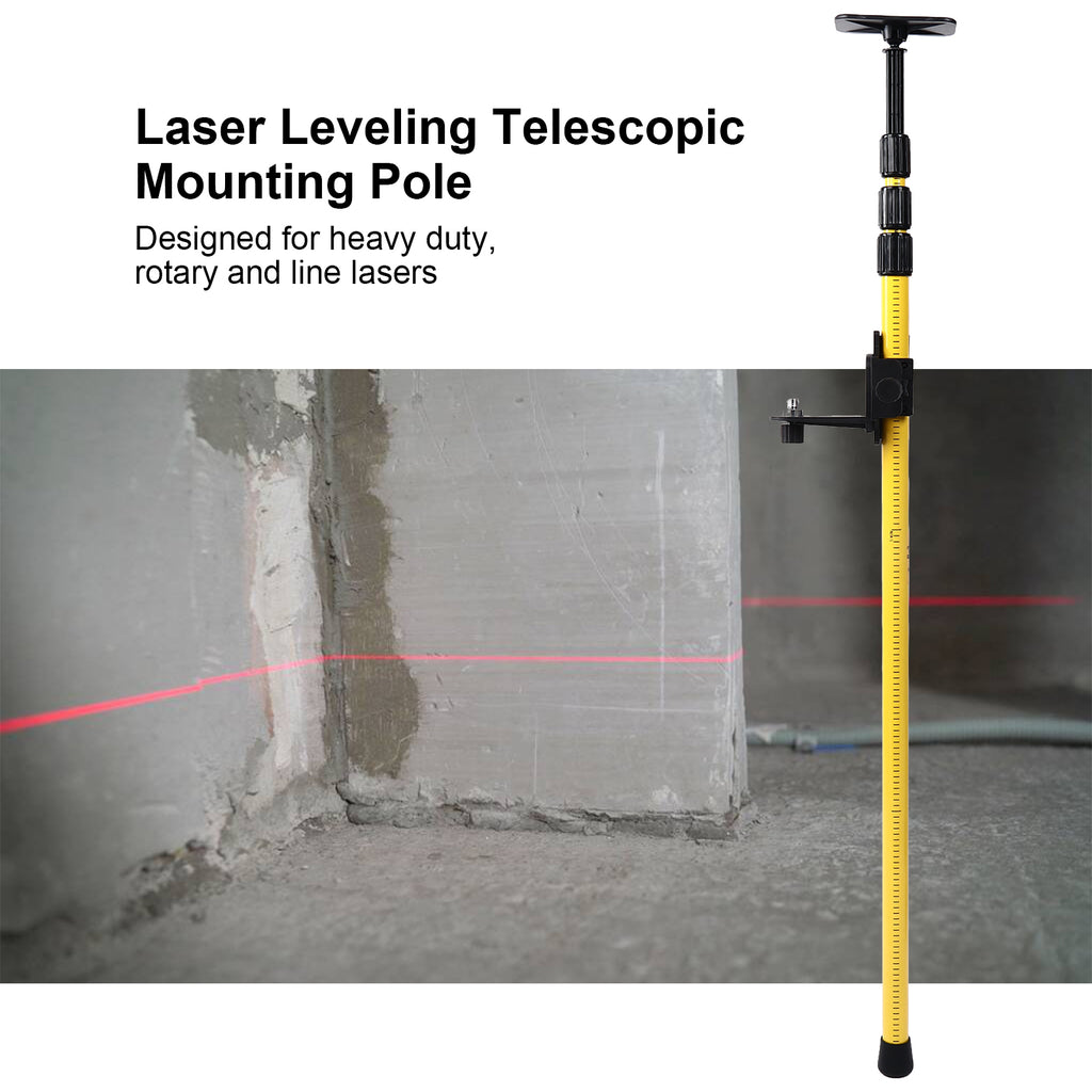 Laser-Messstange mit Teleskop-Funktion