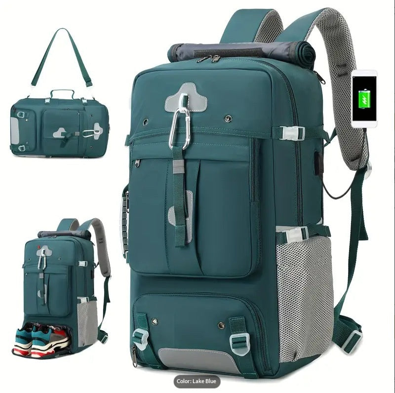 Outdoor-Wanderrucksack 60 L, wasserdicht – Bild 3 | LuxeStyle