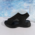 Casual Peep-Toe Plateau-Sandalen – Bild 1 | LuxeStyle