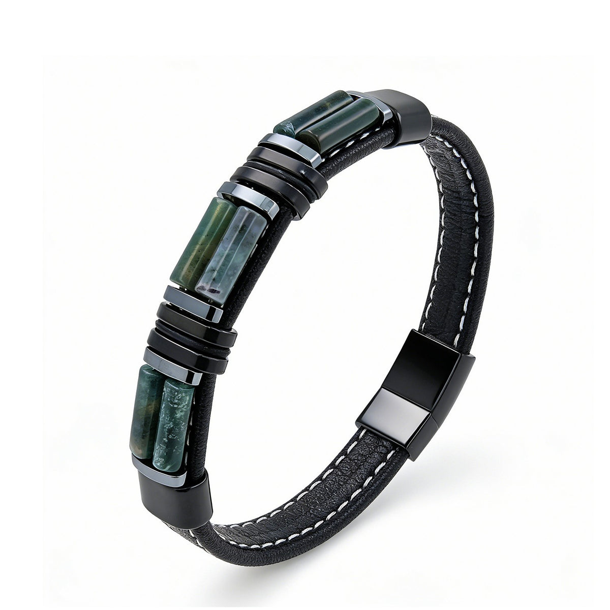 Handgefertigter Lederarmband – Bild 8 | LuxeStyle