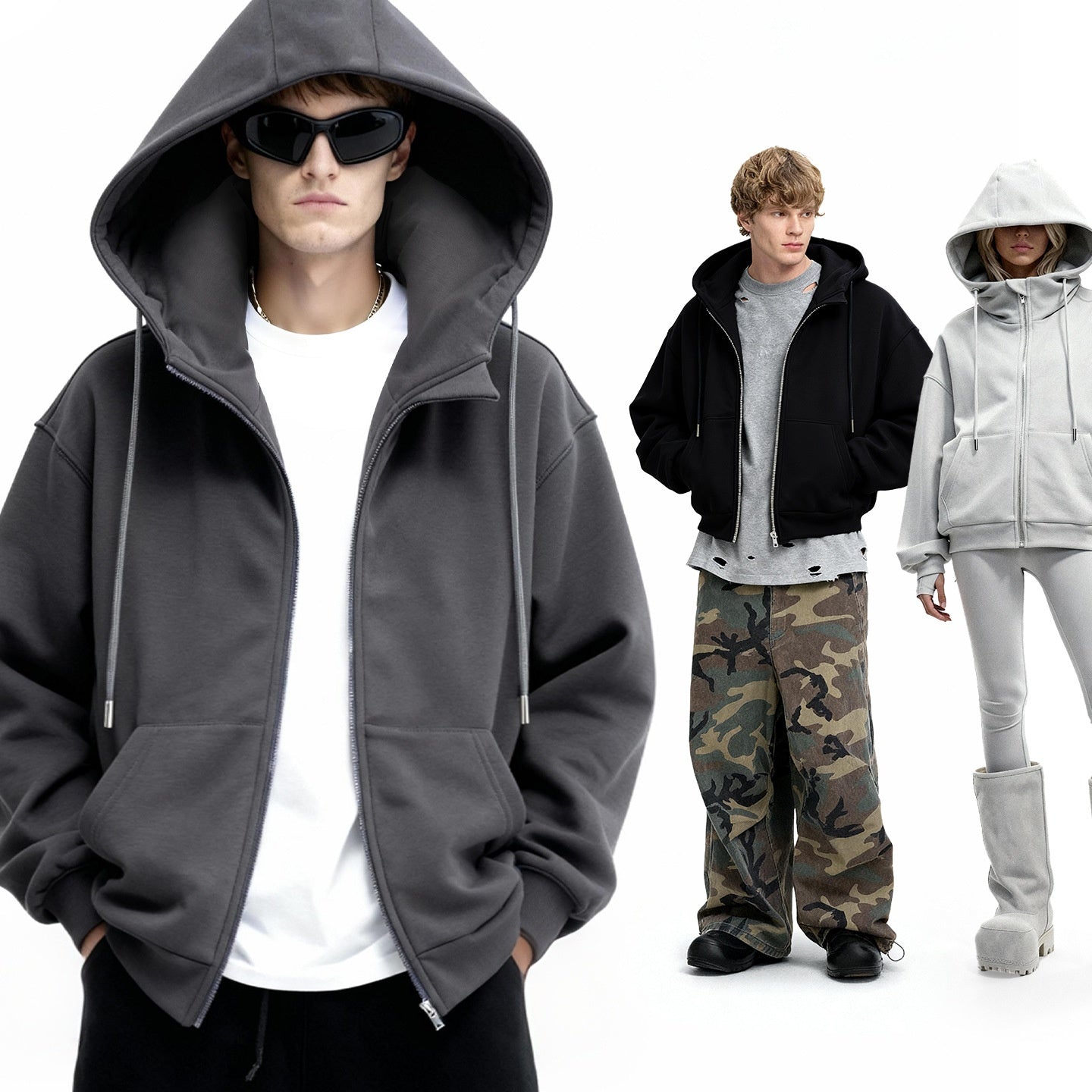 Travel Airbag Hoodie für Herren