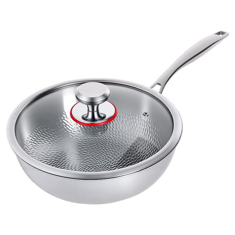 Geprägter Titanlegierung Wok