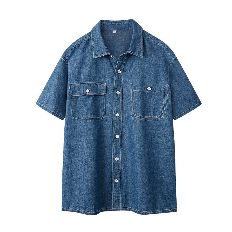 Herren Jeanshemd Slim-Fit – Ansicht 2