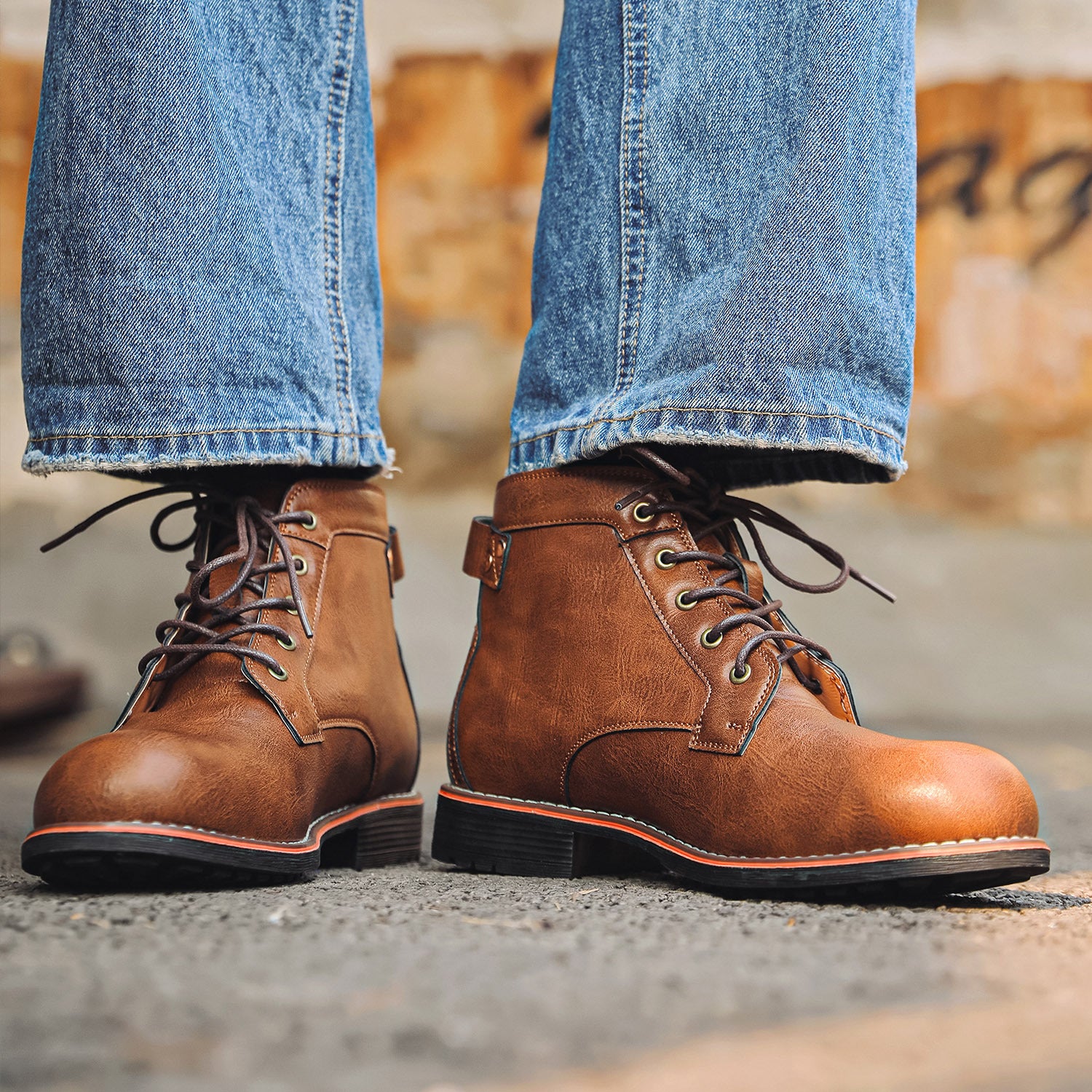 Retro Western Boots für Herren