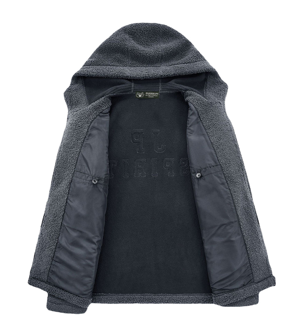 Herren-Fleecejacke gefüttert – Bild 9 | LuxeStyle