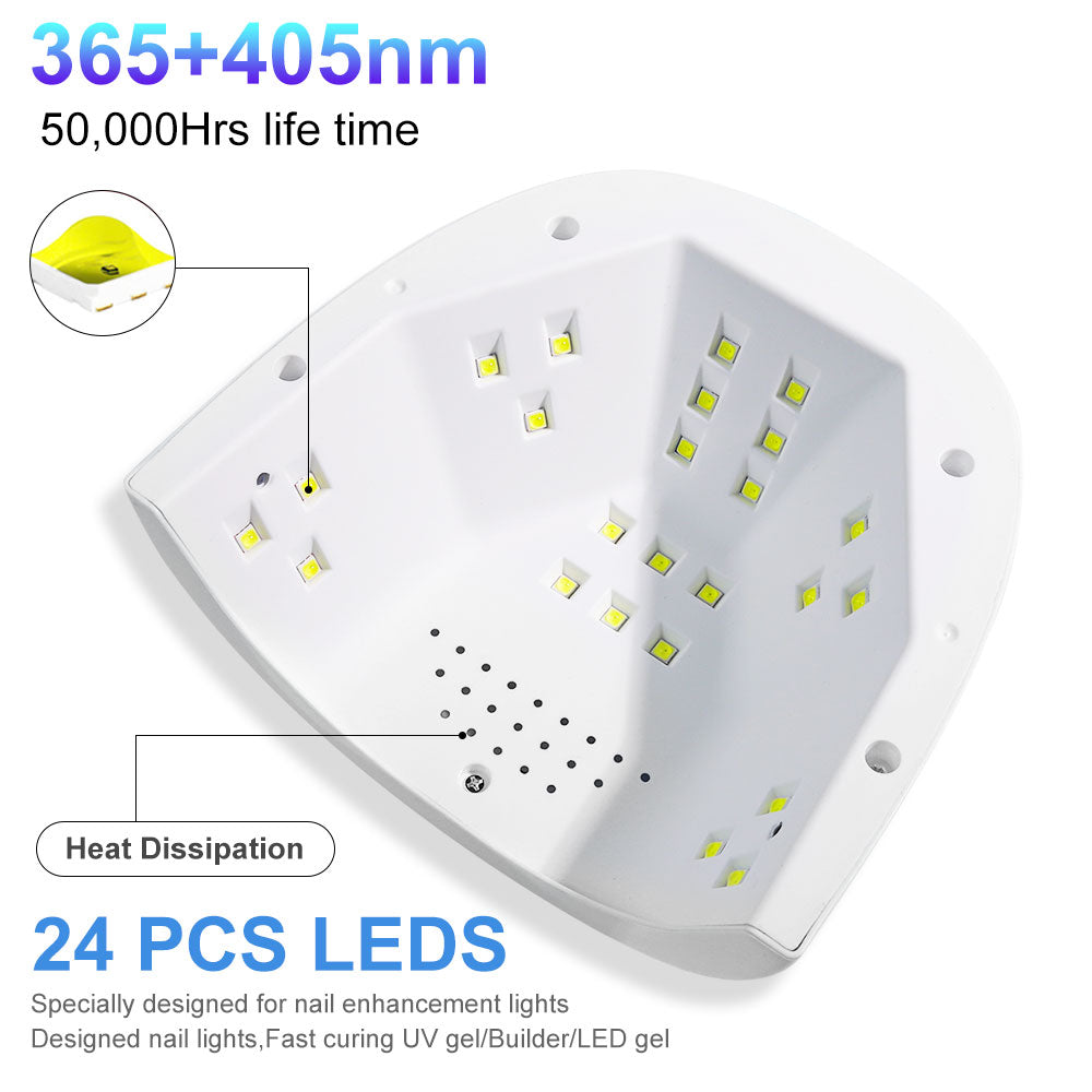 UV/LED Nagellampe mit Sensor und Timer