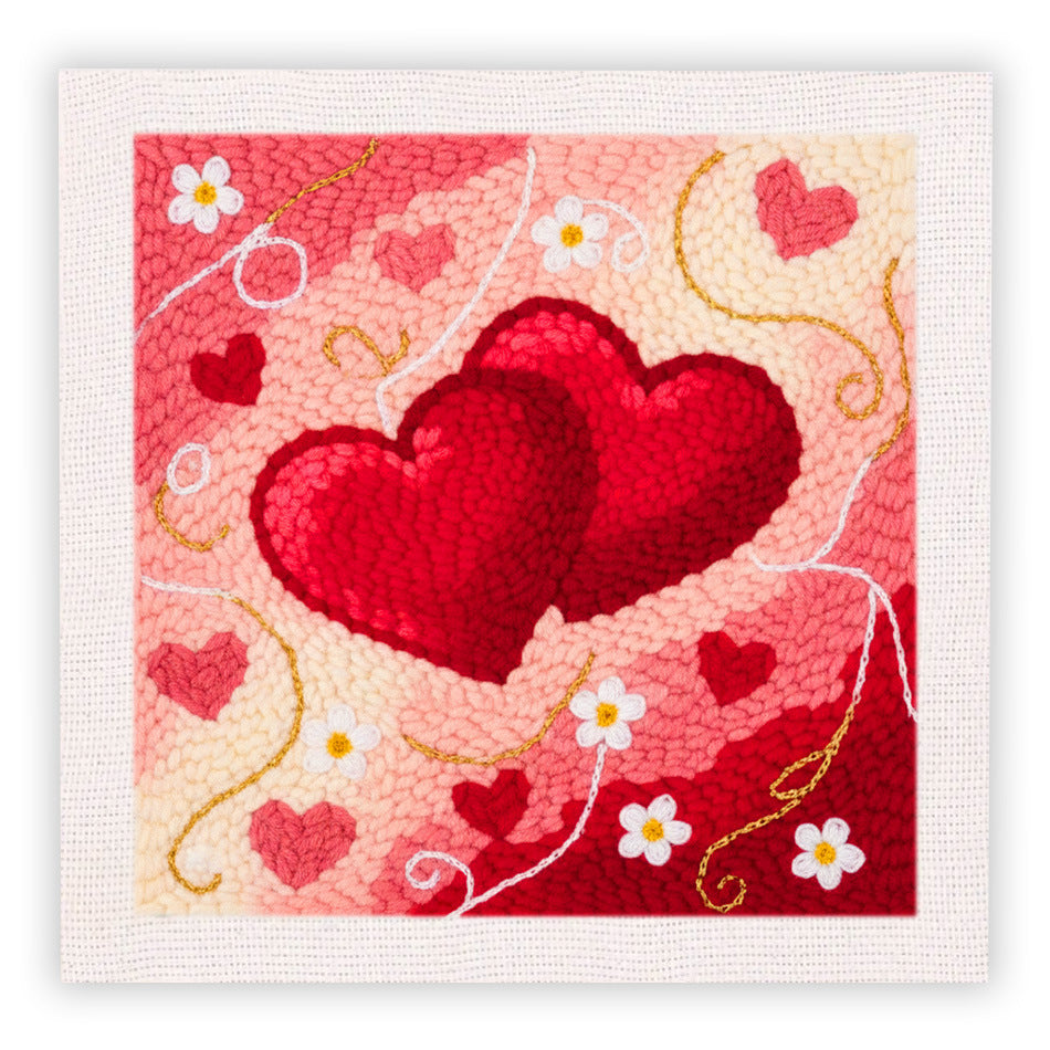 Quadratisches Stich- und Pop-Handwerksset