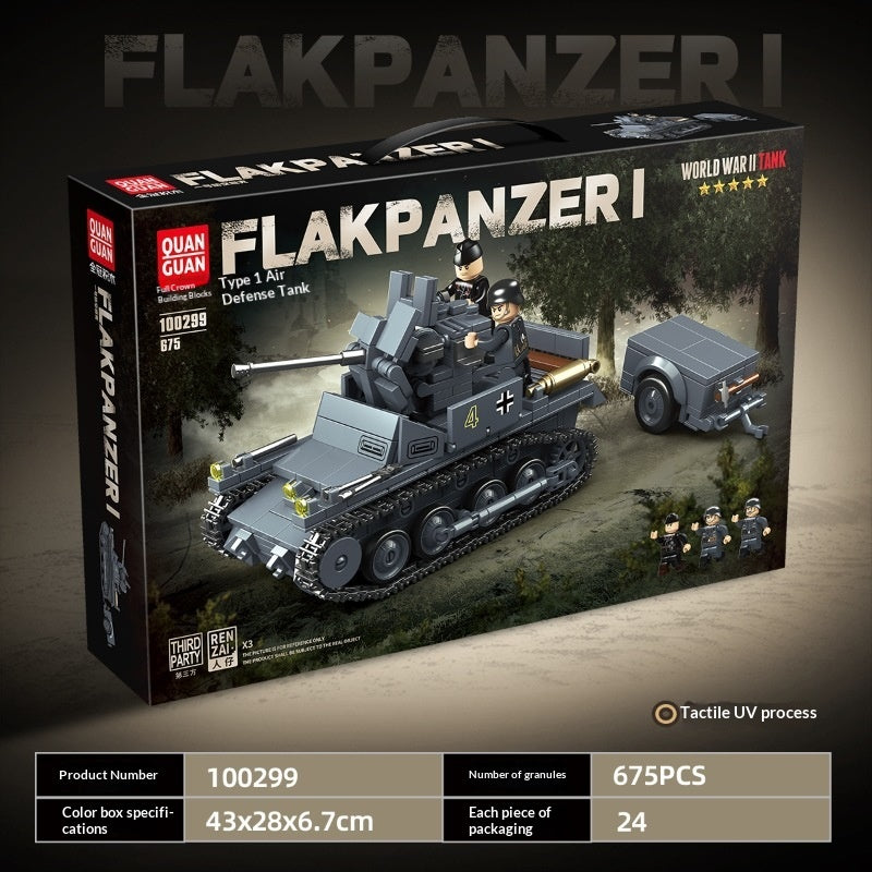 Deutscher Flugabwehr-Panzer Bausteine