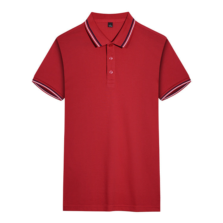 Polo-Shirt Kurzarm Baumwolle – Bild 6 | LuxeStyle