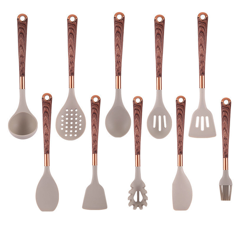 11-teiliges Silikon-Küchenhelfer-Set, Gold
