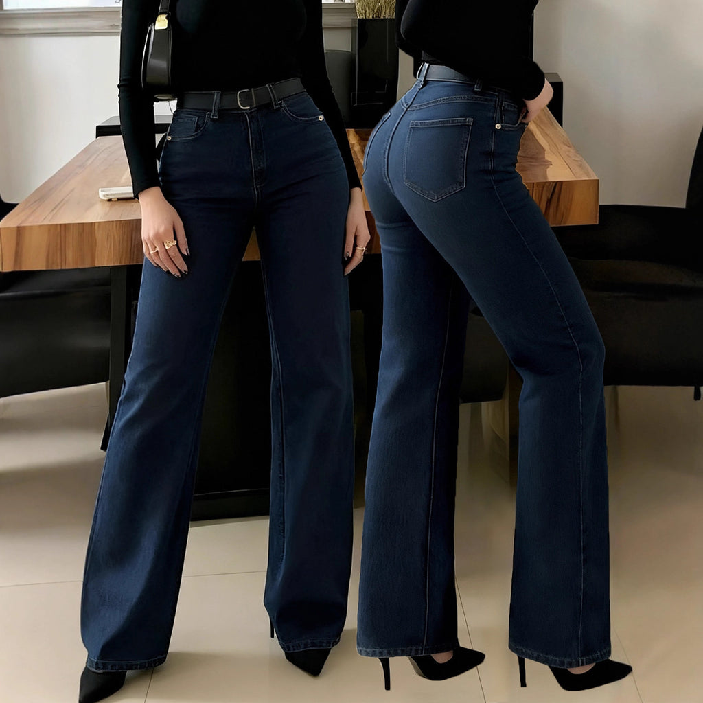 Stilvoll & Bequem Damenjeans Navy Blue
