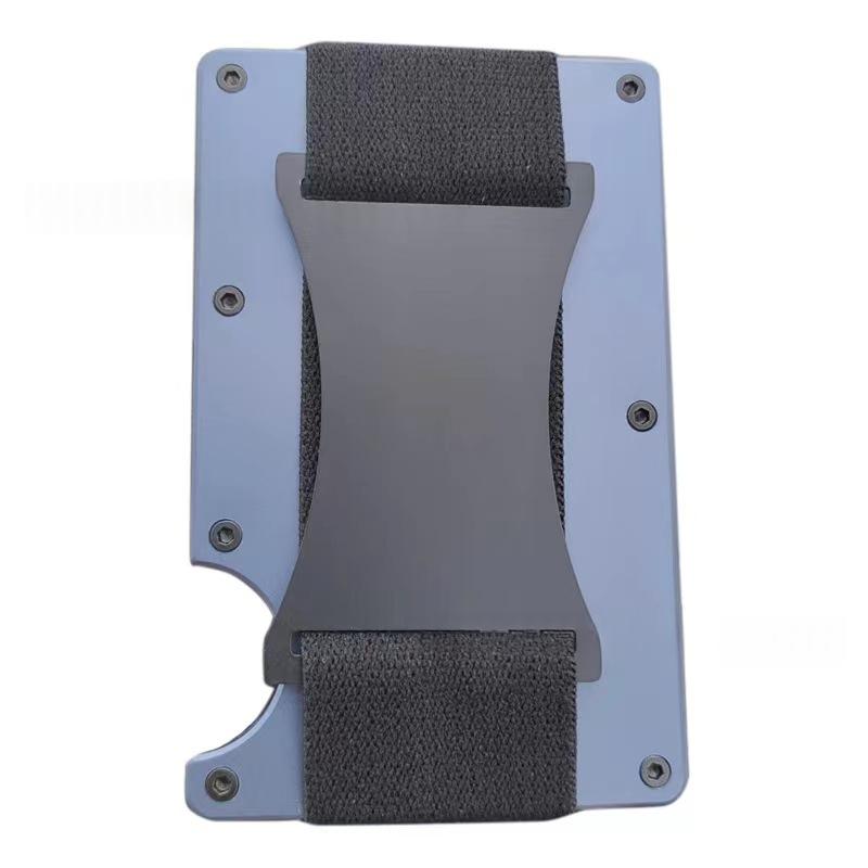 Faltbarer Metall-Kartenhalter aus Aluminium