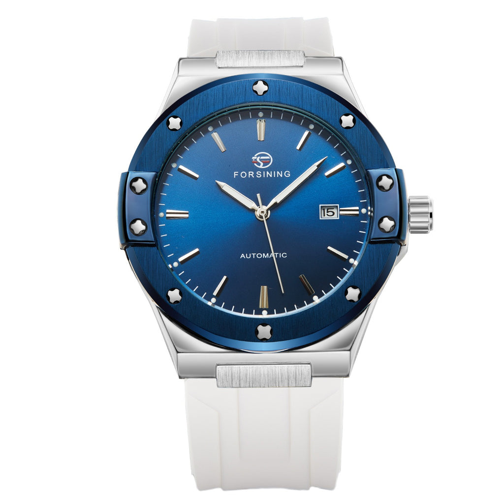 Herren-Armband Automatik-Mechanik-Uhr, trendig & casual