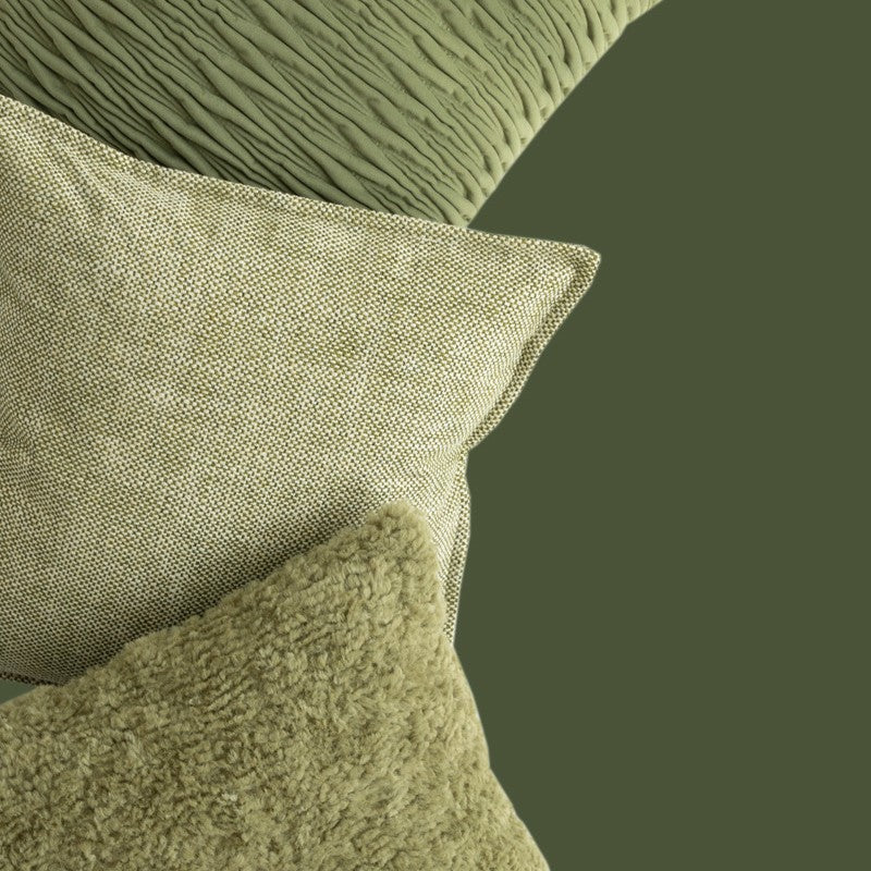 Grünes Plissee-Kissen für Sofa – Bild 10 | LuxeStyle