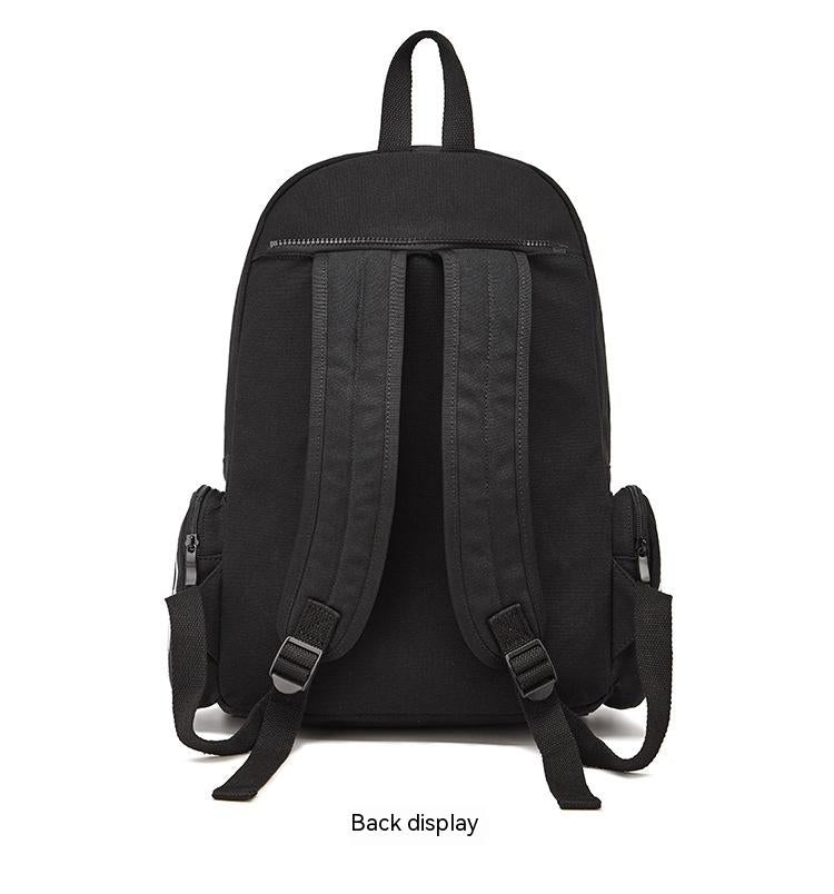 Canvas Rucksack mit Totenkopf-Print – Bild 6 | LuxeStyle