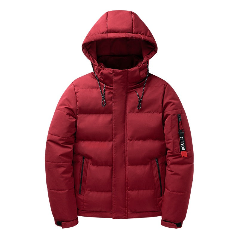 Herren-Parka aus Polyesterfaser, gefüttert – Bild 11 | LuxeStyle