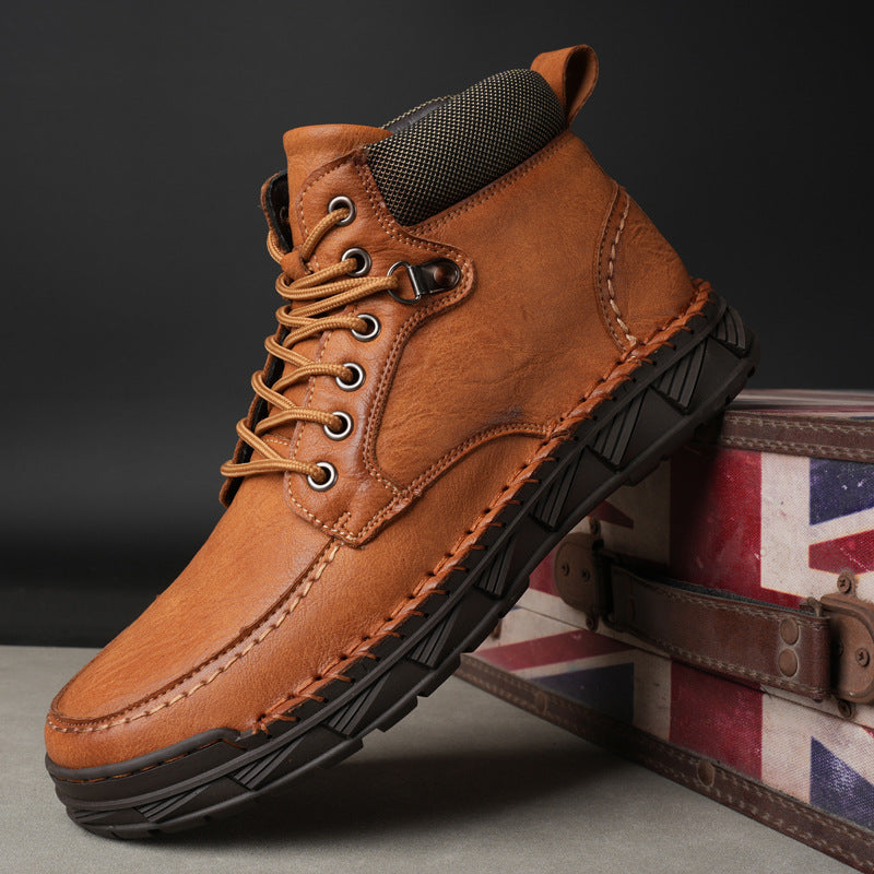 Winterstiefel mit Fleece-Einlage – Retro-Plateau – Bild 3 | LuxeStyle