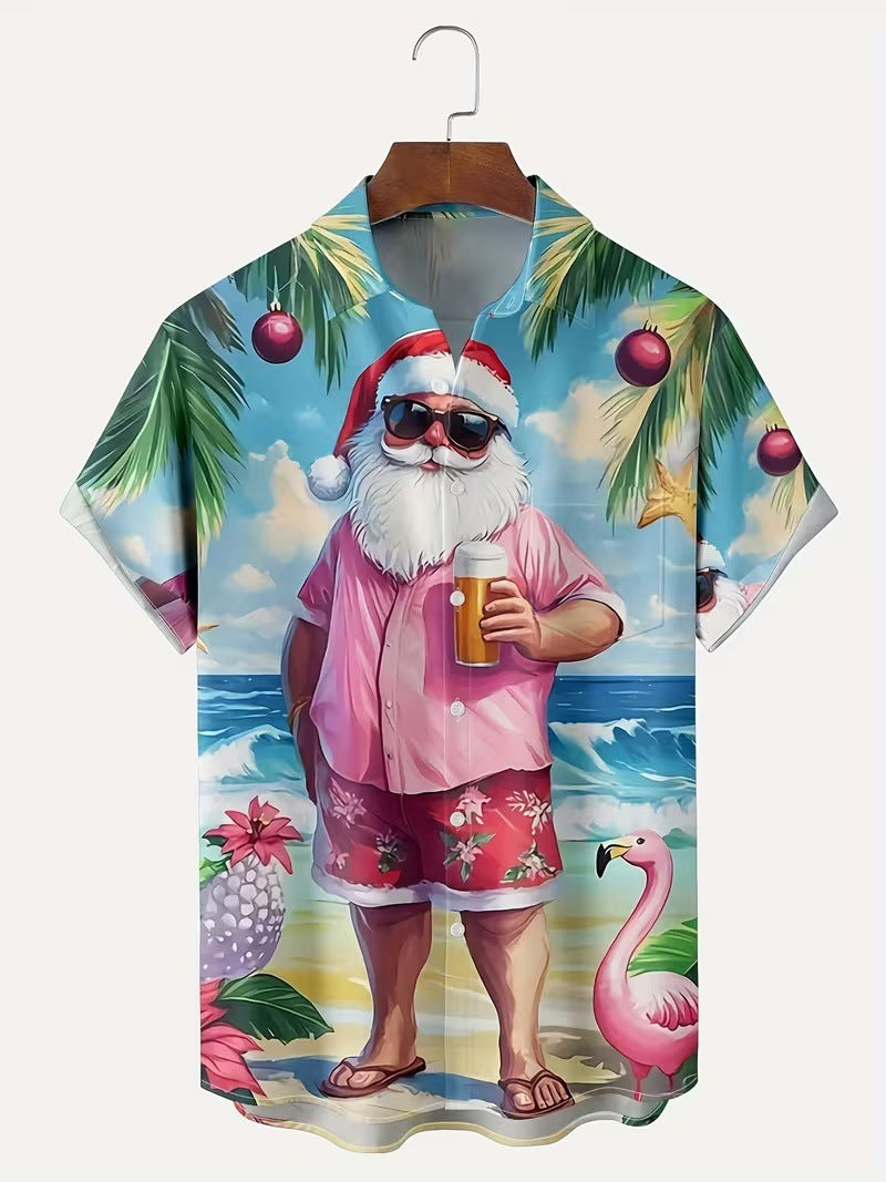 3D-Druck Weihnachts-Shirt Herren