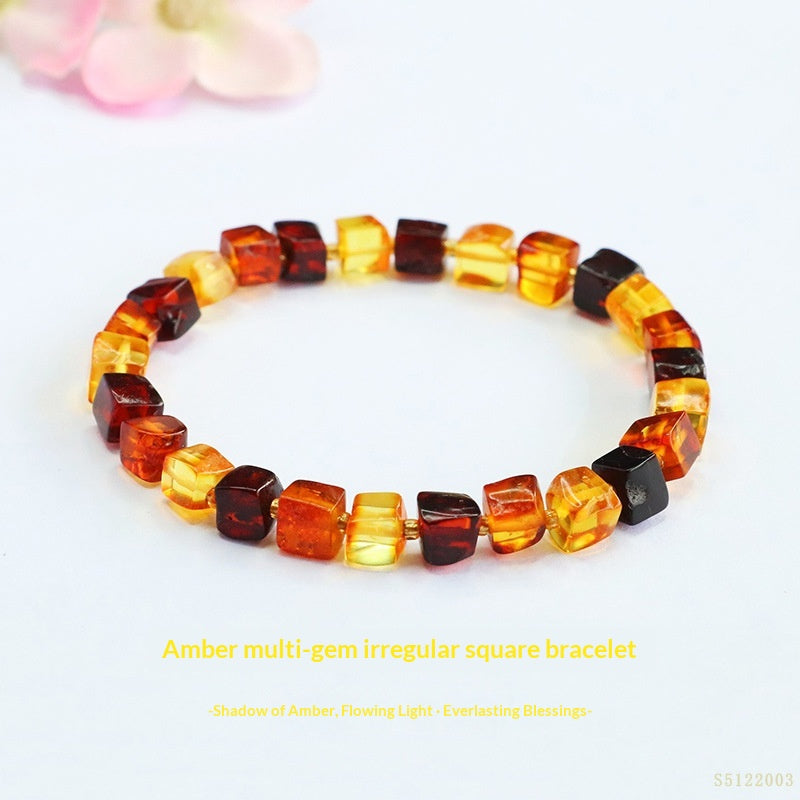Bernsteinfriedensknopf-Armband – Bild 1 | LuxeStyle
