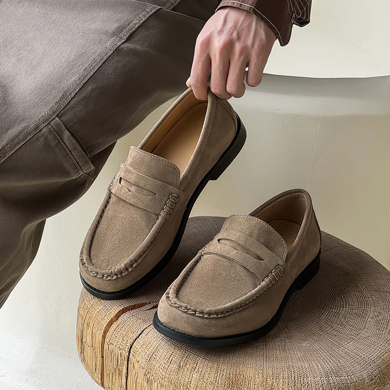 Atmosphere Basic Slip-on Lederschuhe – Bild 4 | LuxeStyle