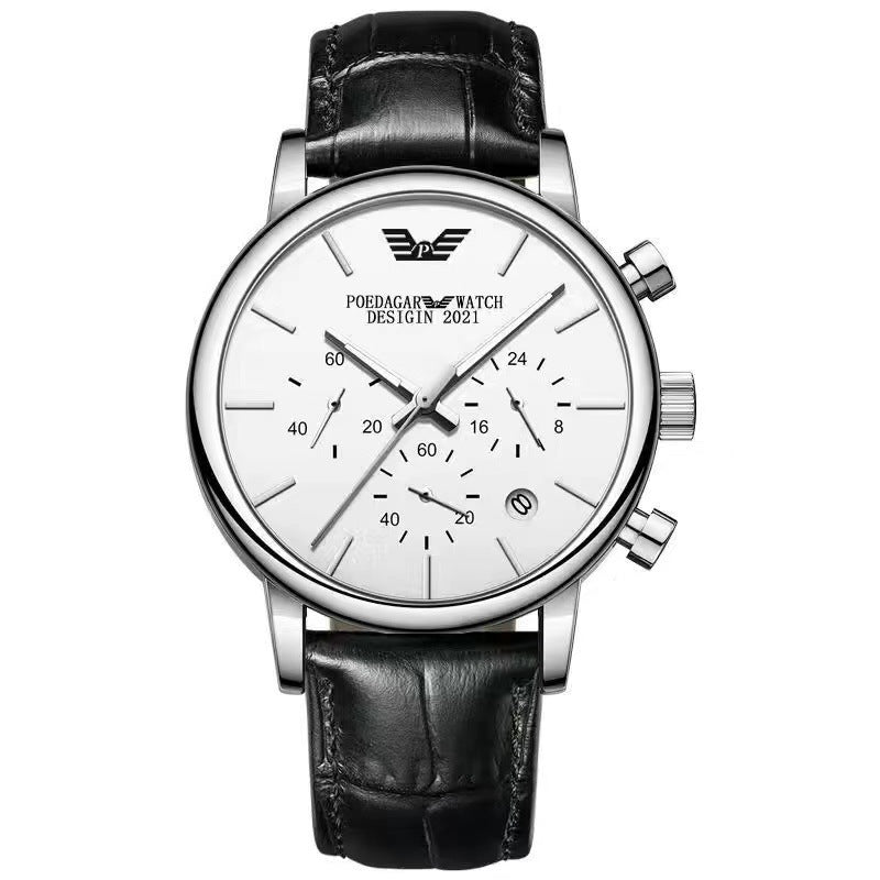 Multifunktionale, wasserdichte Herrenuhr mit Leuchtfunktion – Bild 7 | LuxeStyle