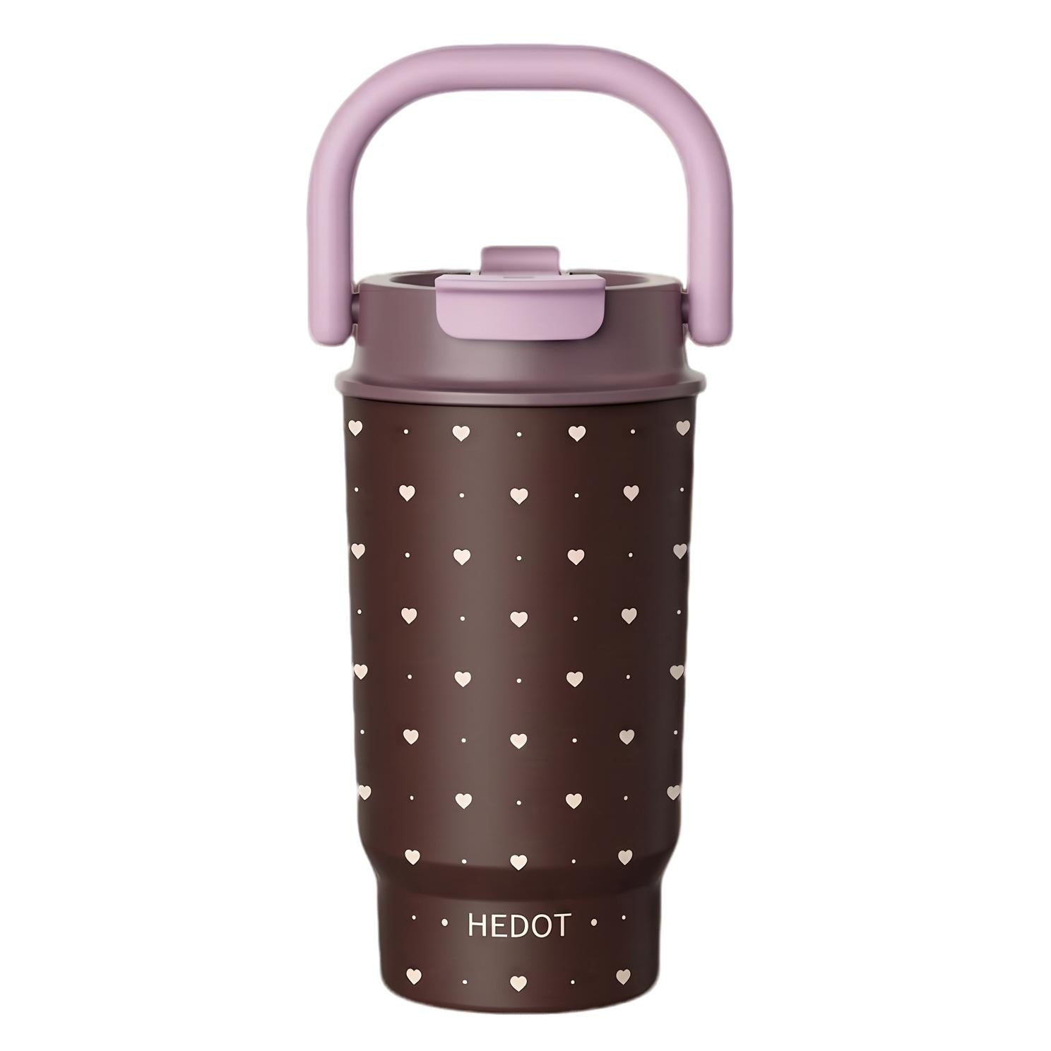 Trinkbecher aus Keramik und Edelstahl (480 ml)