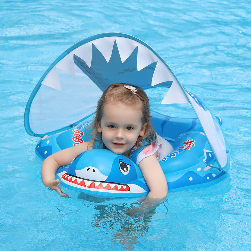 Schwimmring mit Sonnenschutz für Babys – Bild 7 | LuxeStyle