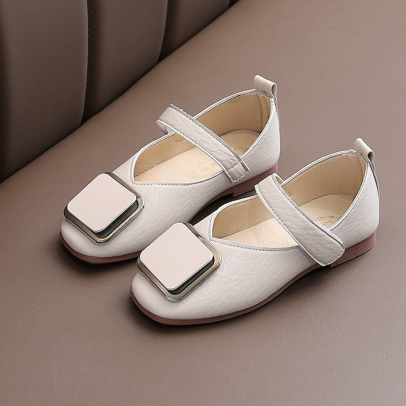 Retro Lederimitat Ballerinas für Mädchen – Bild 2 | LuxeStyle