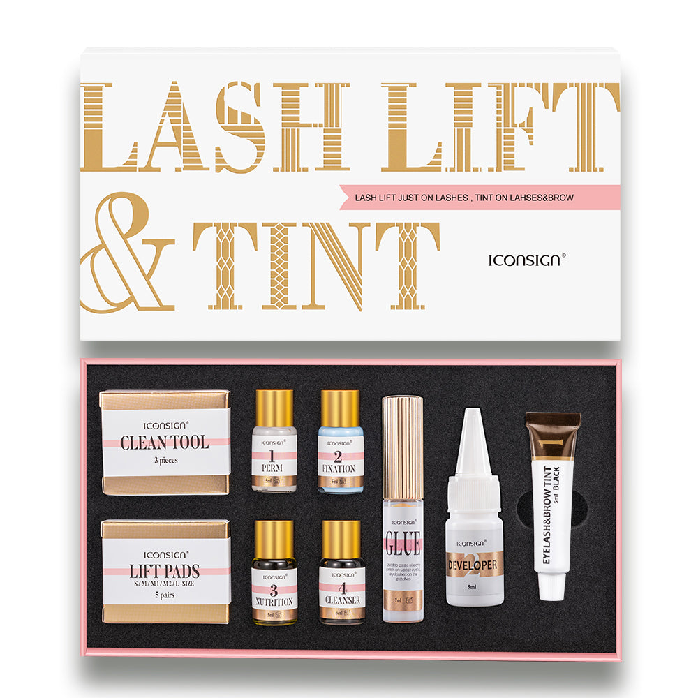 Wimpern- & Brauenfärbe- und Lifting-Kit