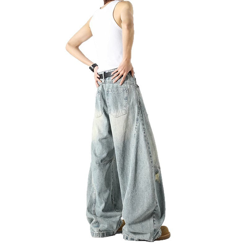Washed Machete Jeans für Herren