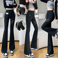High-Waist Yoga Hose mit Mesh-Taschen