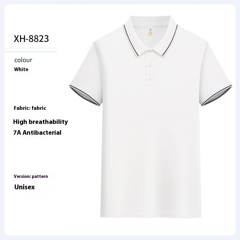 Antibakterielles Polo-Shirt mit Revers – Bild 17 | LuxeStyle