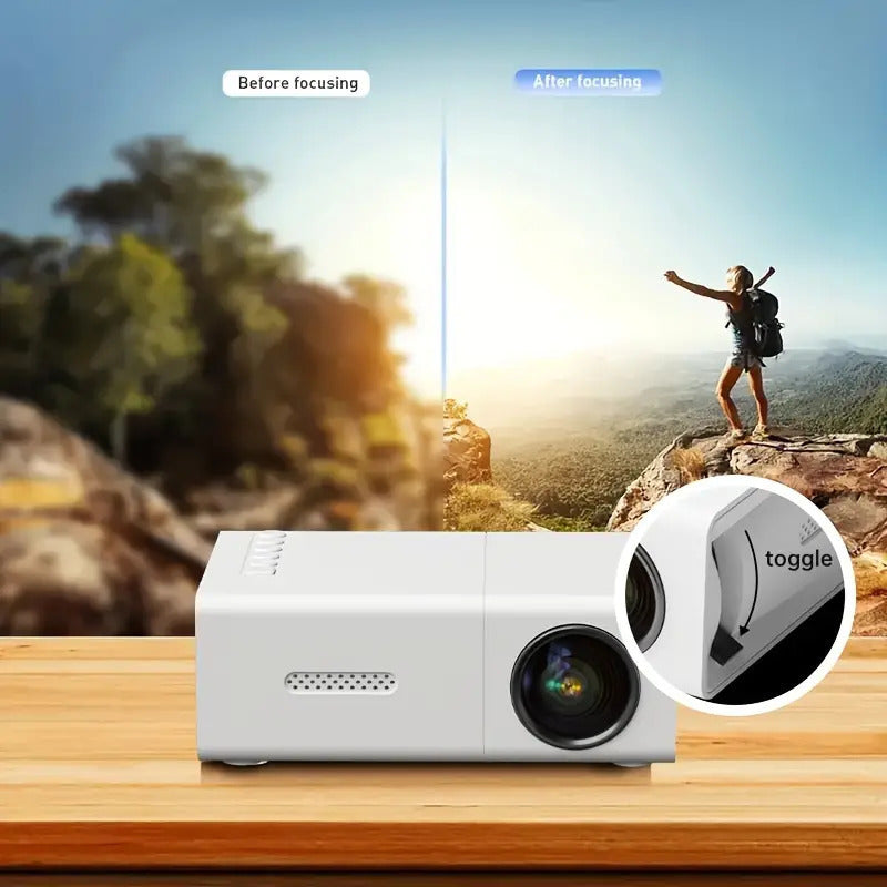 M100 Mini Beamer für Zuhause – Tragbar