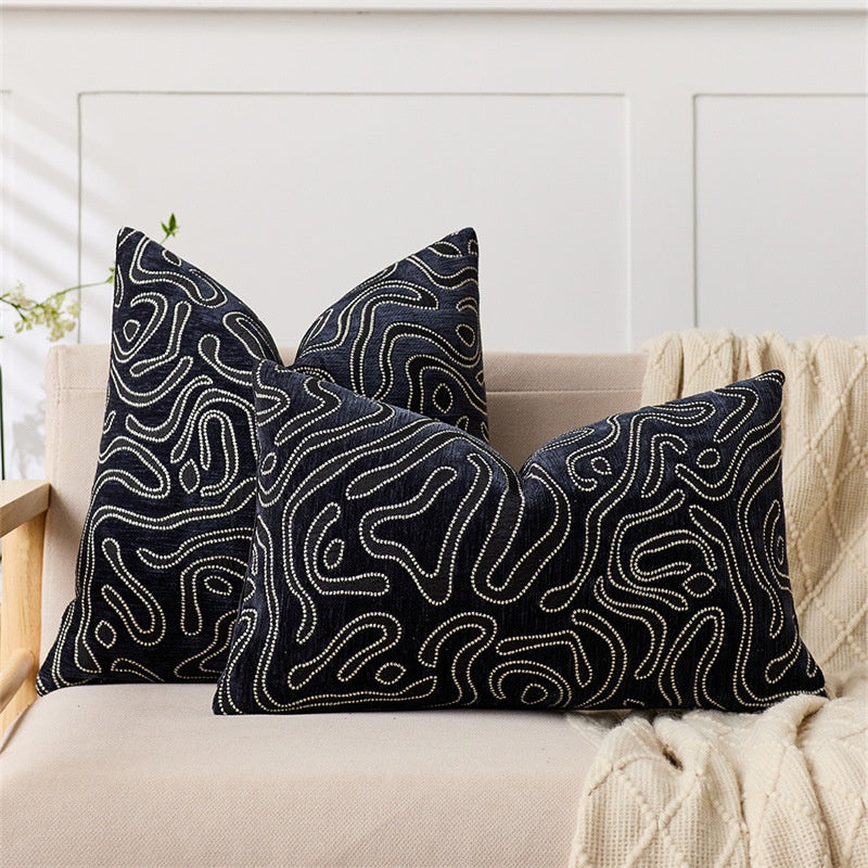 Luxus Sofa Kissen Labyrinth