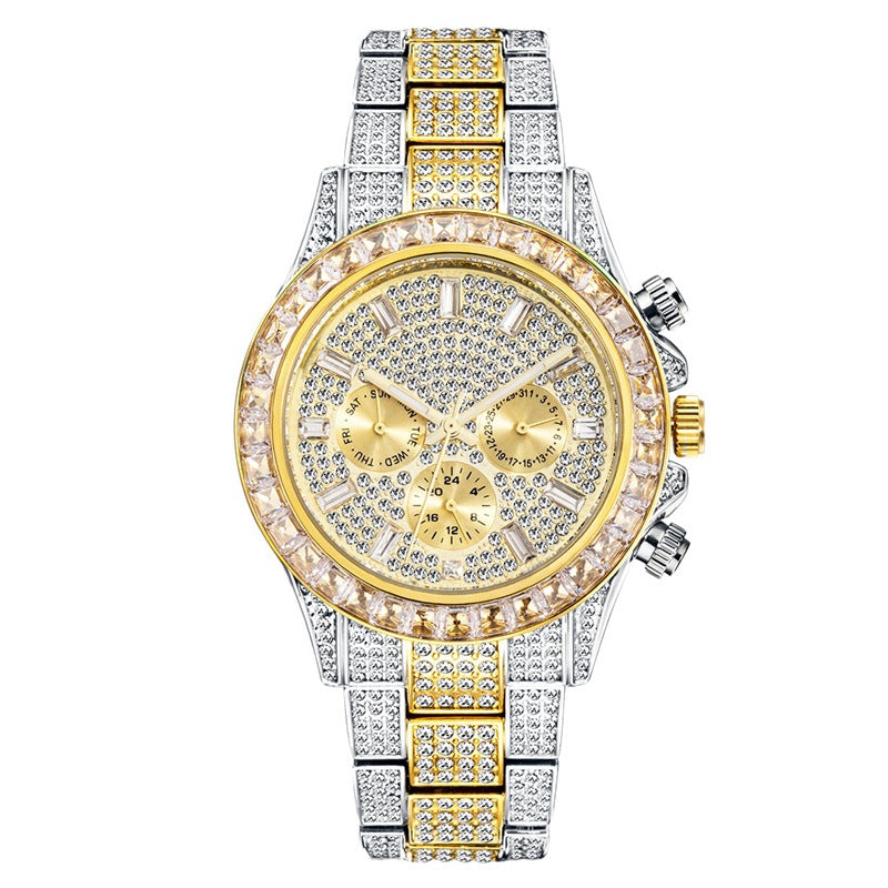 Damenuhr mit Quarzwerk und Stahlband – Bild 14 | LuxeStyle