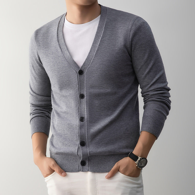 Strickpullover-Mantel im koreanischen Stil – Bild 9 | LuxeStyle
