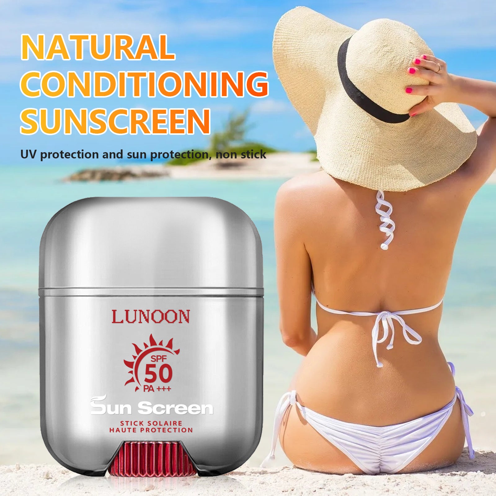 Ganzkörper Sonnencreme SPF50 mit Lichtschutz