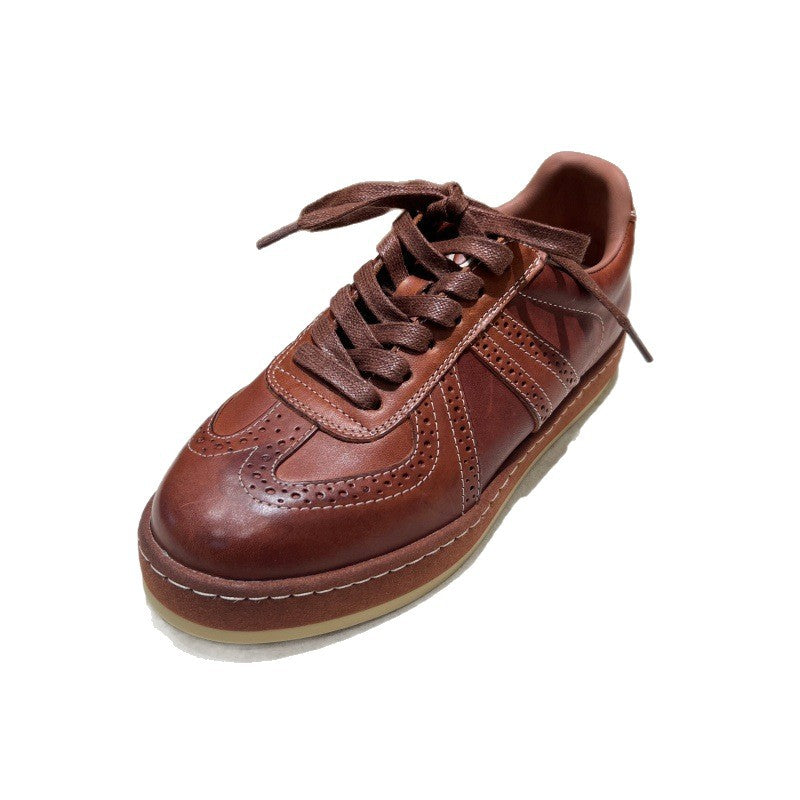 Sportliche Leder-Freizeitschuhe für Damen