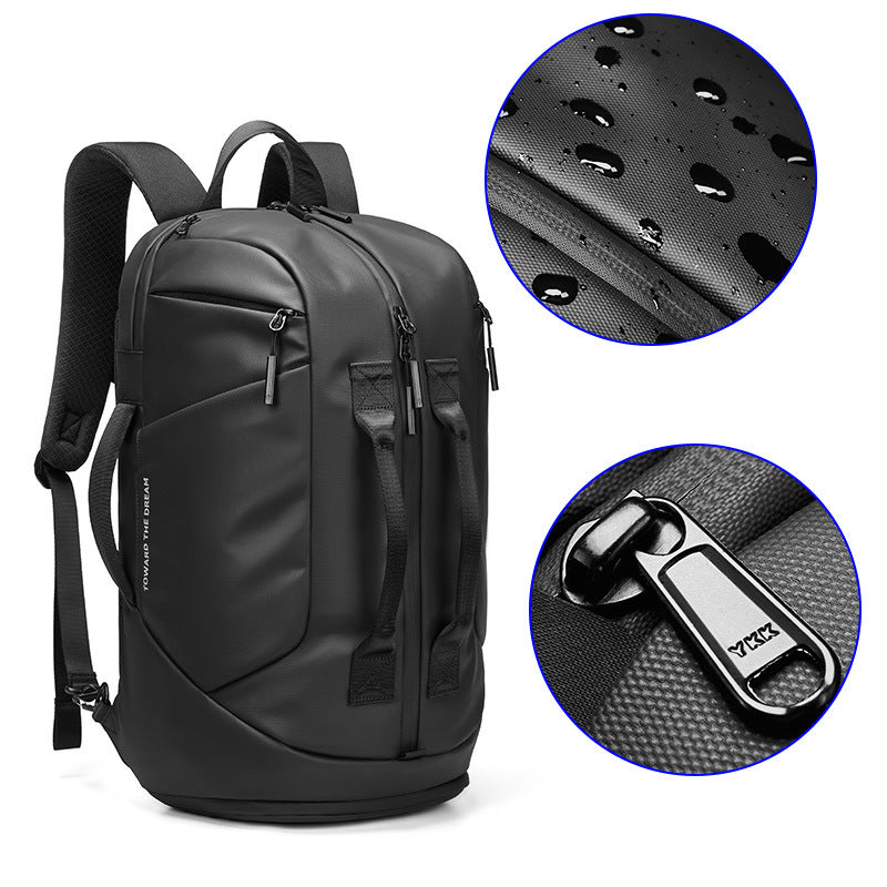 Multifunktionaler Oxford Stoff Rucksack – Bild 12 | LuxeStyle