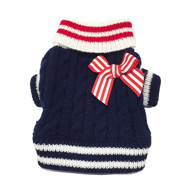 Hundemantel mit Schleifenknopf – Herbst & Winter – Bild 2 | LuxeStyle