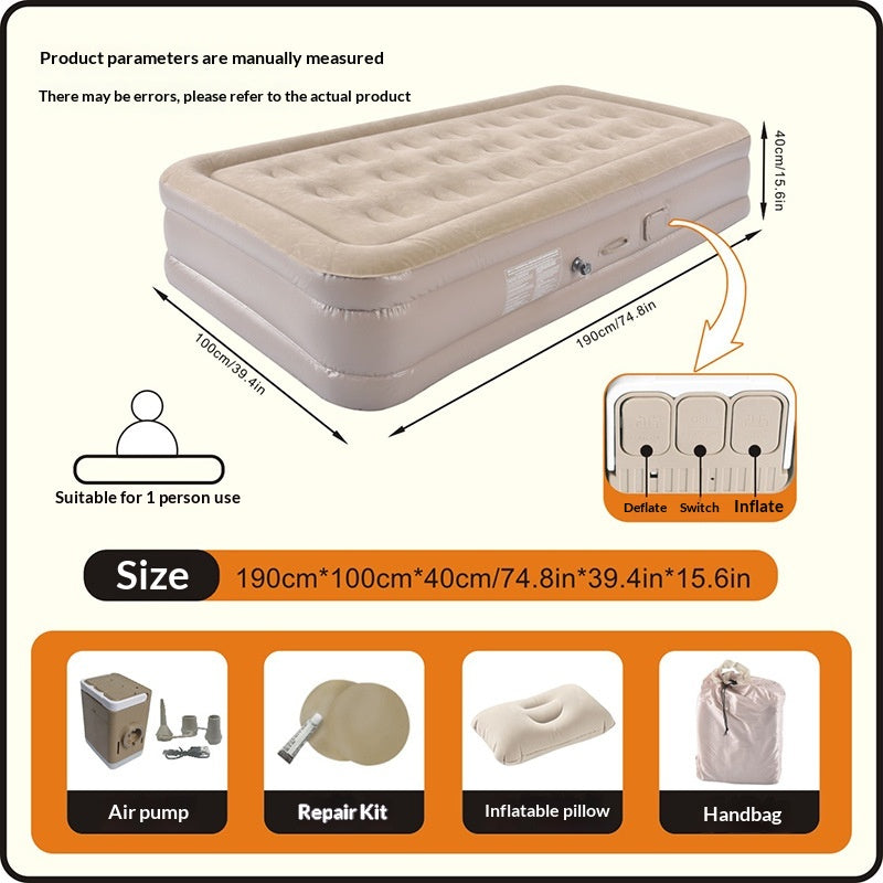 Camping-Automatik-Airbett faltbar