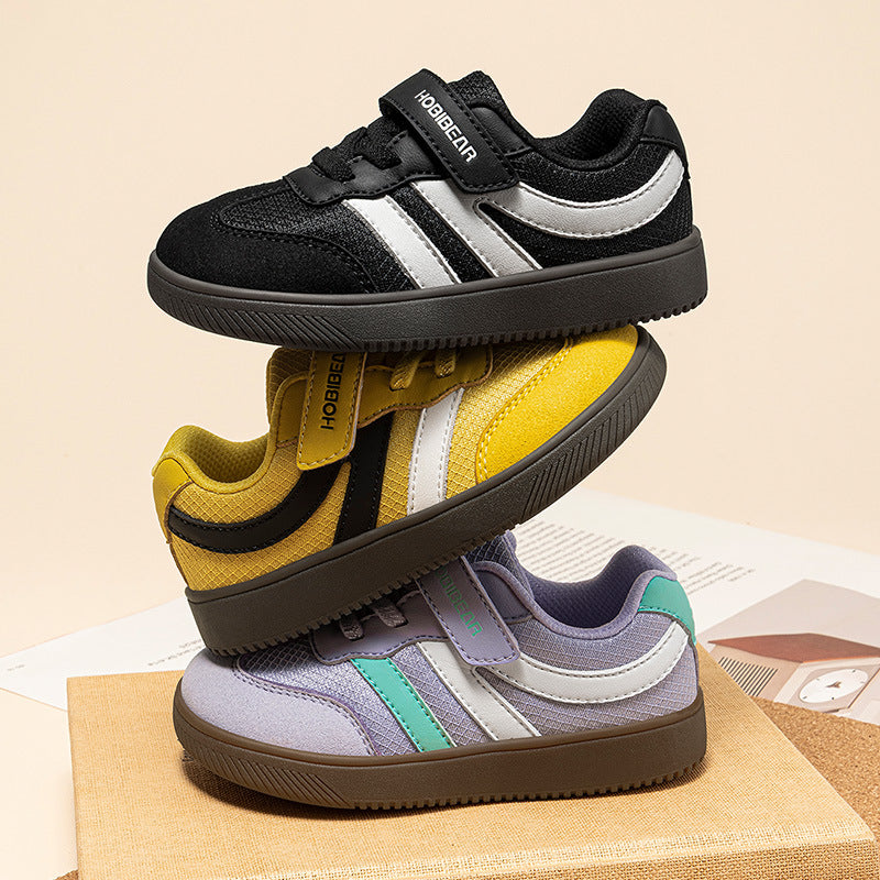 Kinder Retro-Sneaker mit Klettverschluss