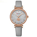 Einfache Damen-Armbanduhr, wasserdicht
