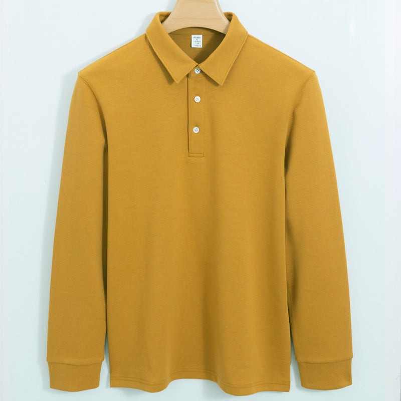 Langarm-Poloshirt