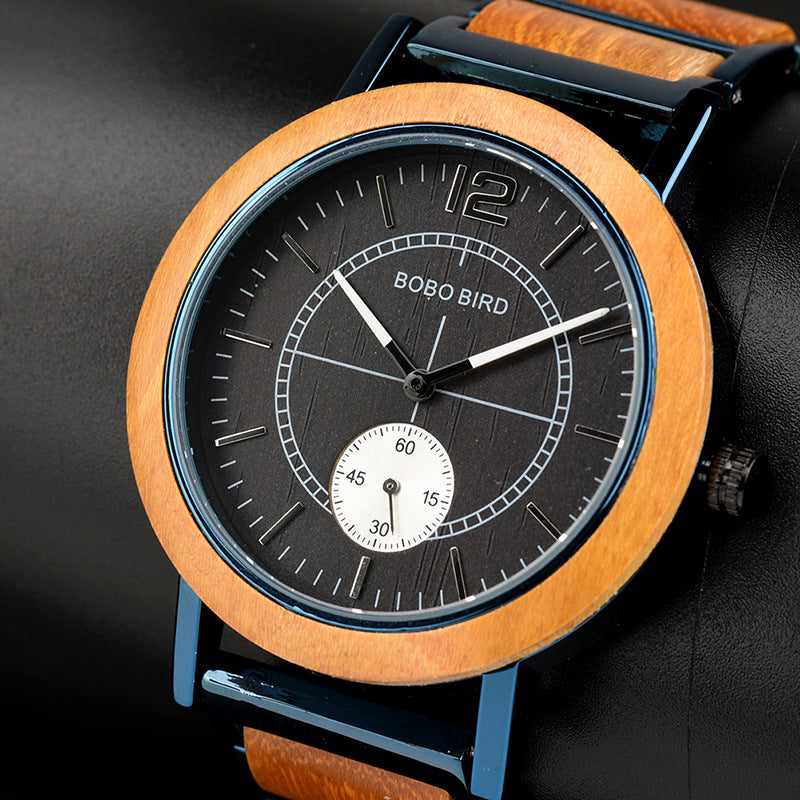 Holz-Armbanduhr klassisch