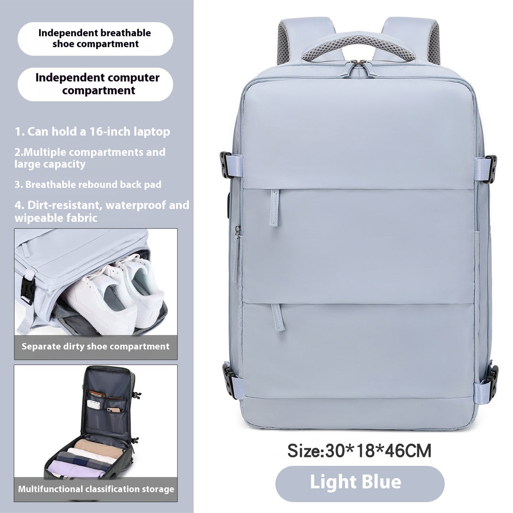 Leichter Reise-Rucksack (36-55L) – Bild 9 | LuxeStyle